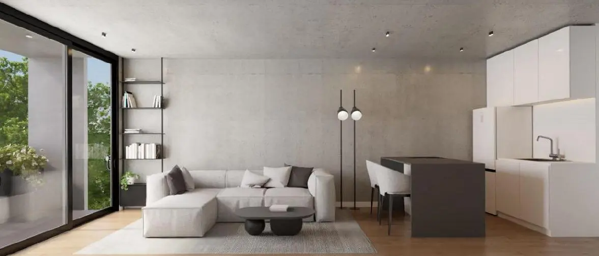 Venta 2 ambientes 2 baños Pileta Parrilla Solarium Cochera Construccion - Chacarita 4