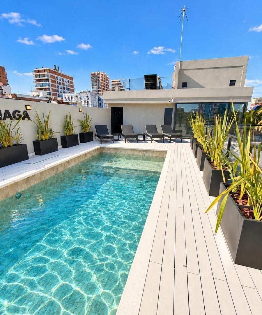 Foto de Venta 2 ambientes Dormitorio en suite Toilette Terraza Pileta Parrilla, imagen 3