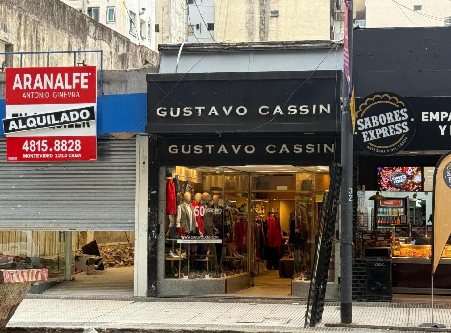 Local en Alquiler en Av. Santa Fe 2550, Recoleta - Sin Expensas