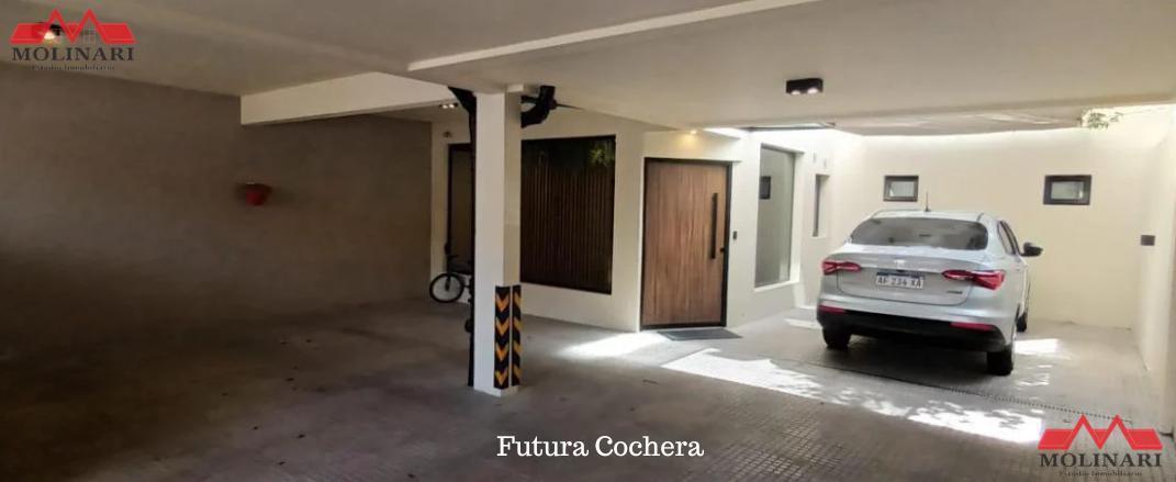 Departamento en pozo cde 3 amb con 2 baños y balcon con parrilla