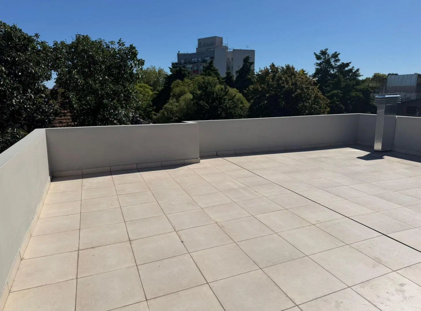 Departamento en gran terraza propia a estrenar 2