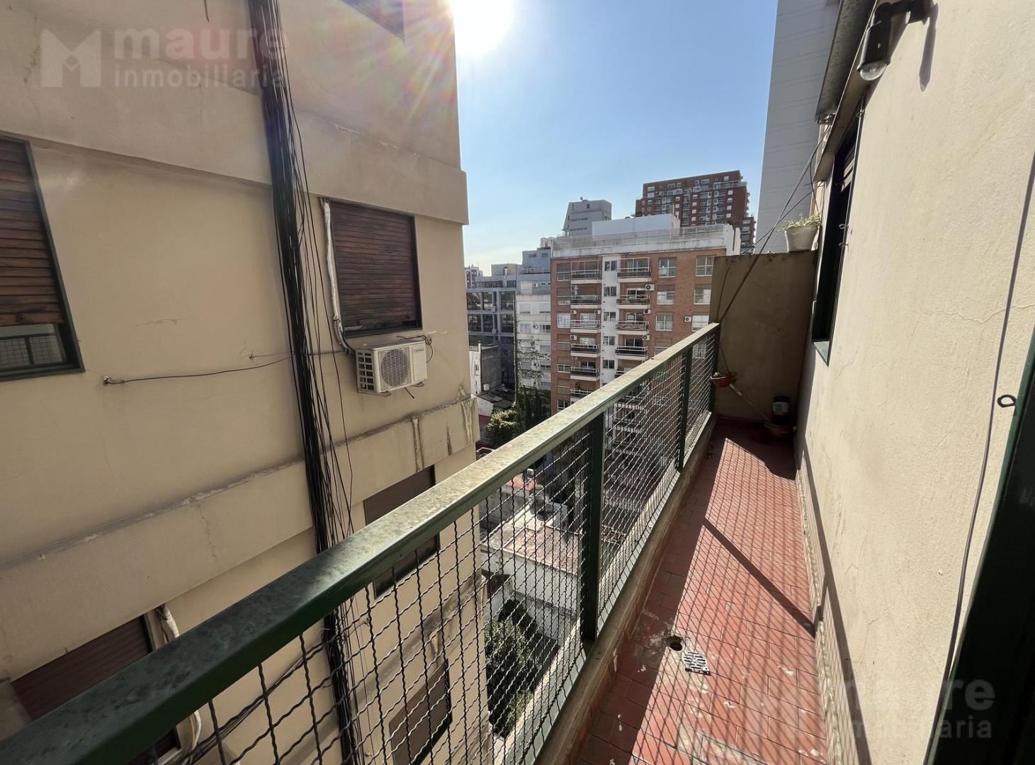 Alquiler de 2 ambientes con balcón piso octavo barrio Nuñez