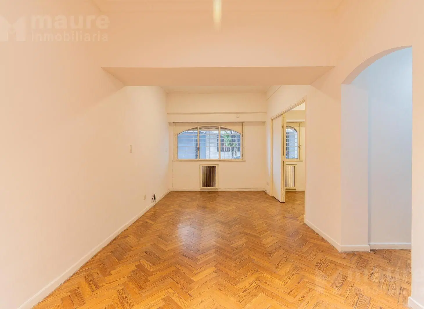 3 ambientes de un dormitorio escritorio y patio en venta en Las Cañitas 3