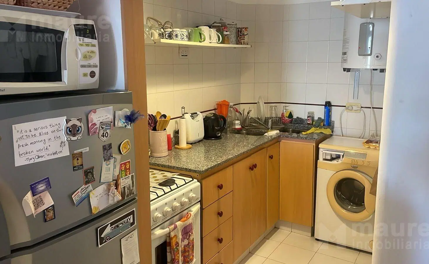 2 ambientes en alquiler con espacio guardacoche en Palermo 3
