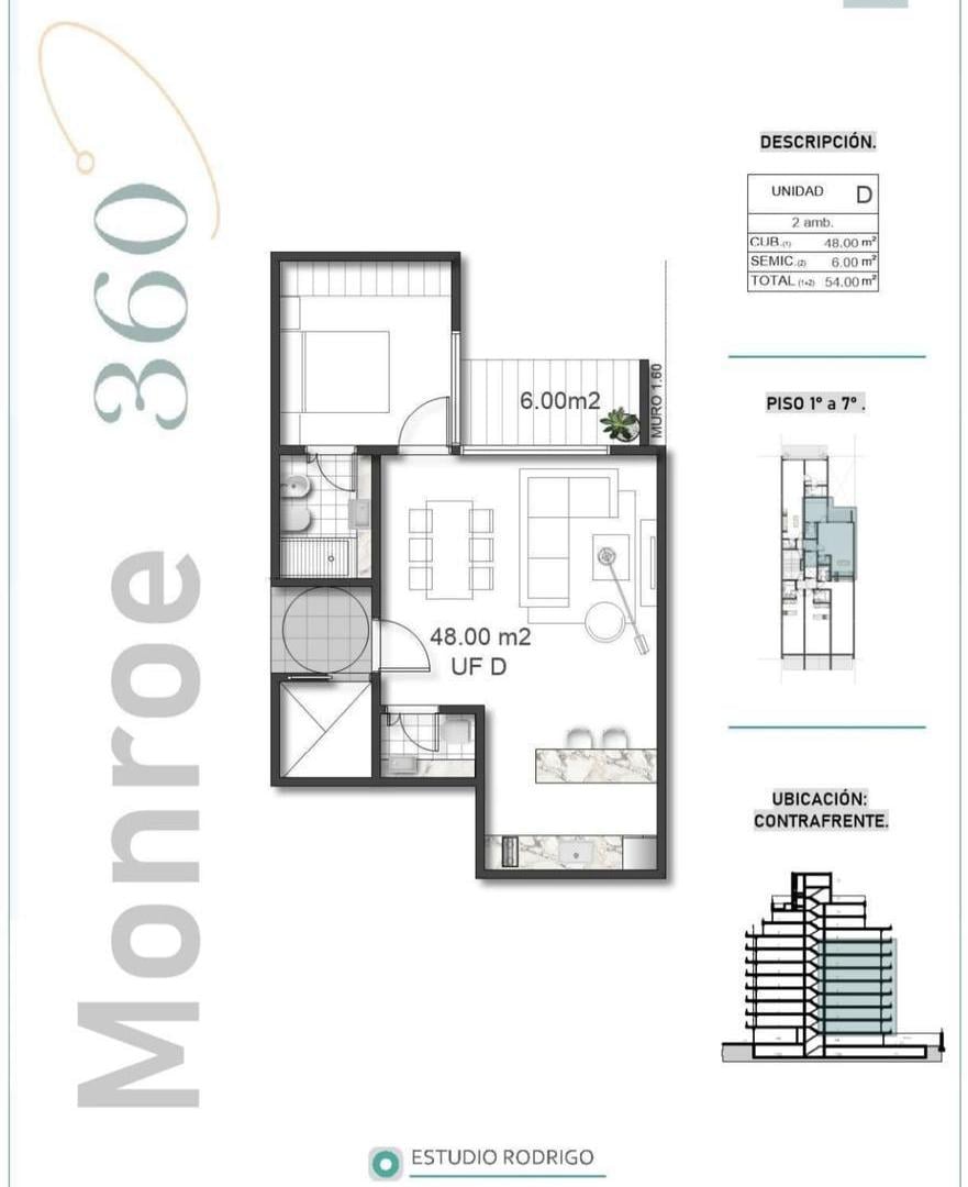 Foto de EMPRENDIMIENTO 2 AMBIENTES -COCHERAS OPTATIVAS, imagen 4