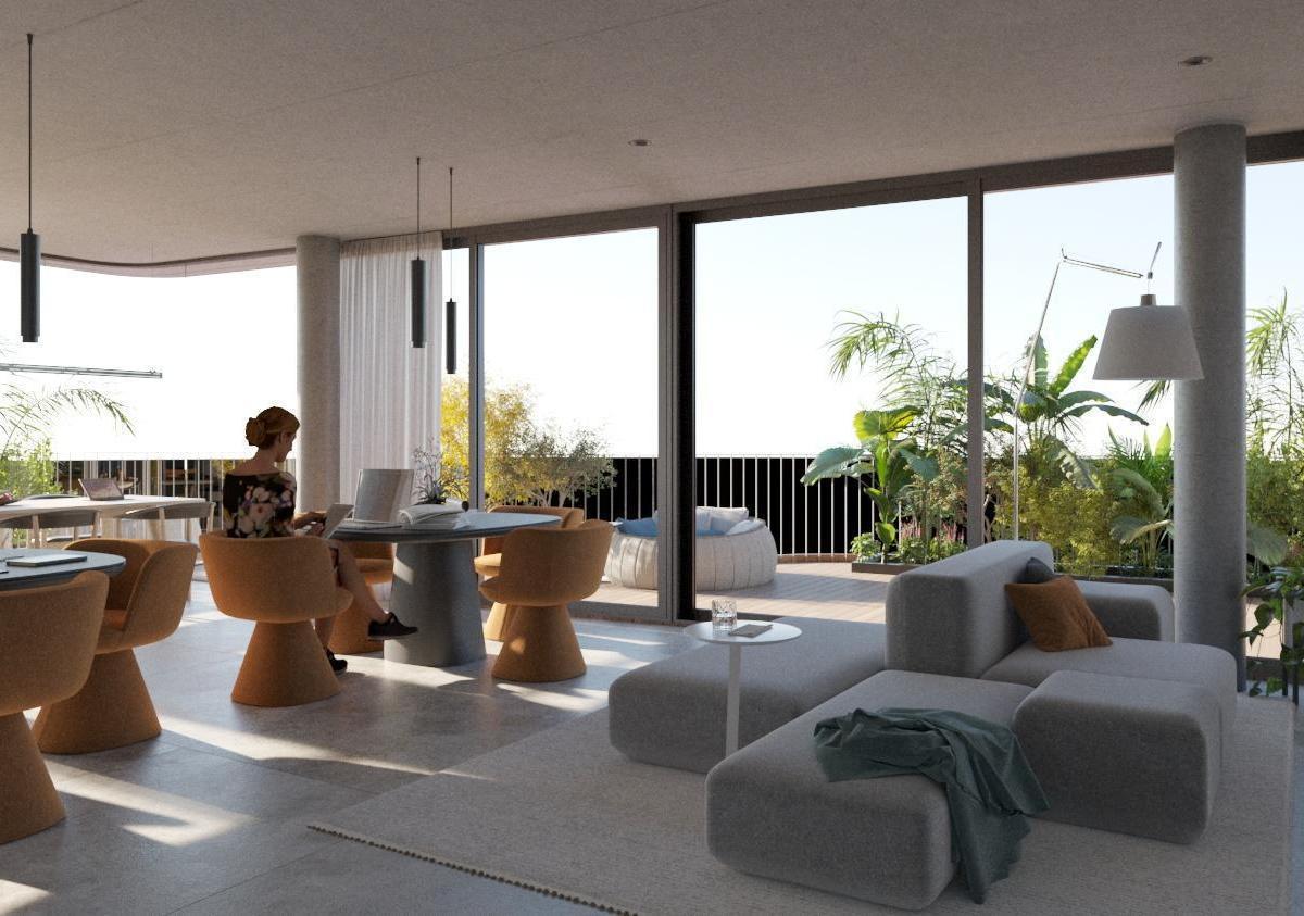 Depto en Duplex de 4 Amb con Escritorio y Balcon Terraza - Donna Gioia - Goyena Esq La Plata 2