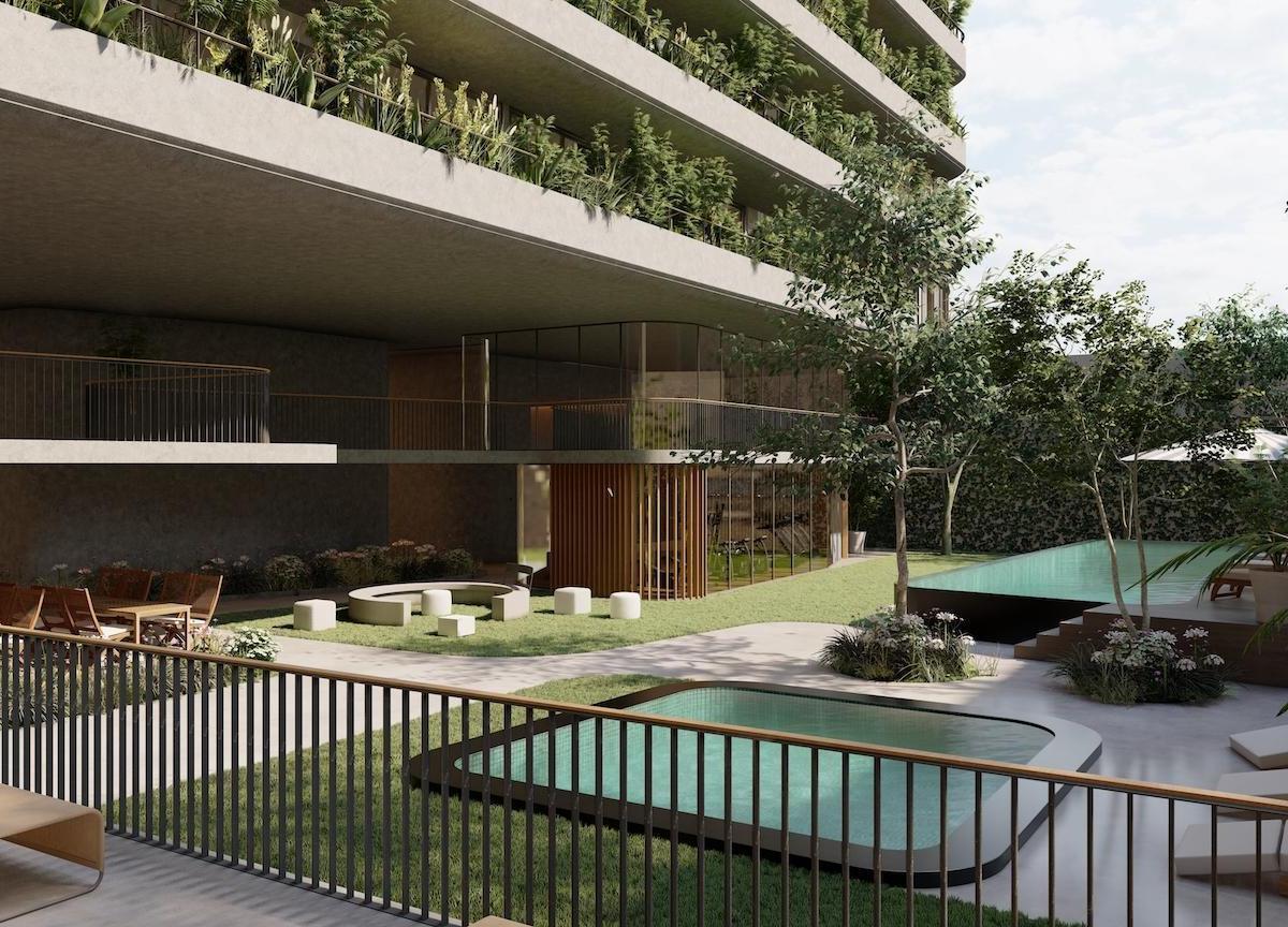 Departamento a Estrenar de 3 Amb con Terraza Propia con Quincho y Jacuzzi 2