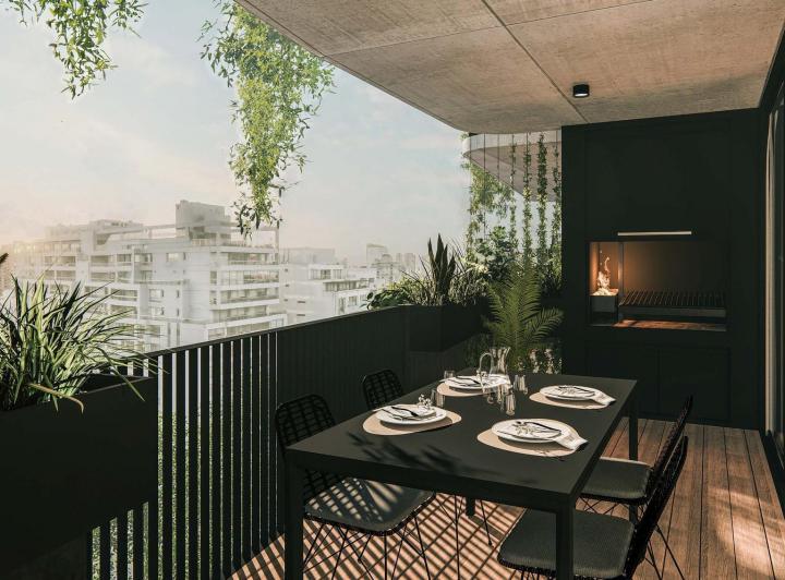 Departamento 5 amb en esquina en Caballito Sur. Increíbles amenities 2