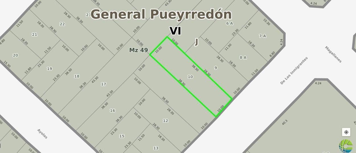 Foto de Terreno en venta de 383 m² con todos los servicios - Santa Rita, imagen 3