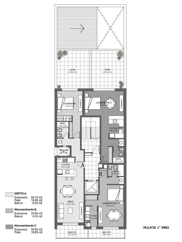 Foto de Departamento en Venta en Rosario - Cafferata al 800, imagen 2