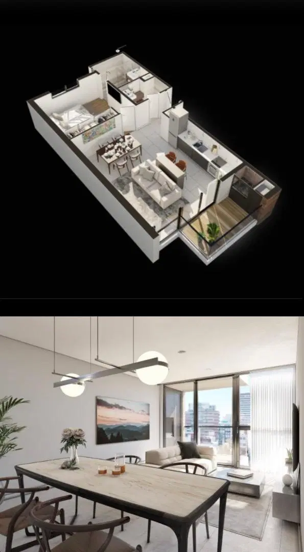 Depto en duplex 3 amb con cochera 4