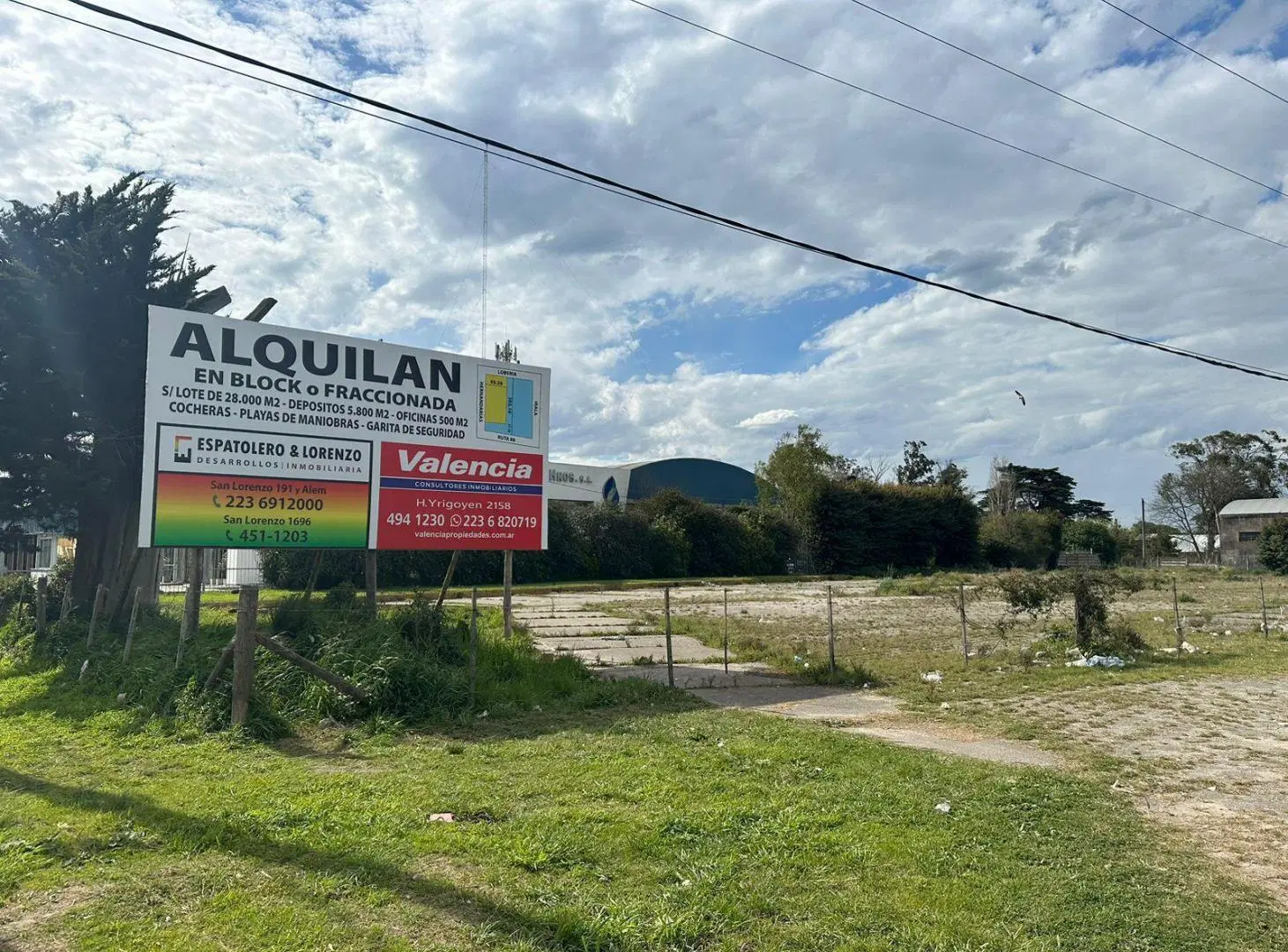 Amplio galpón en alquiler sobre Ruta 88 2