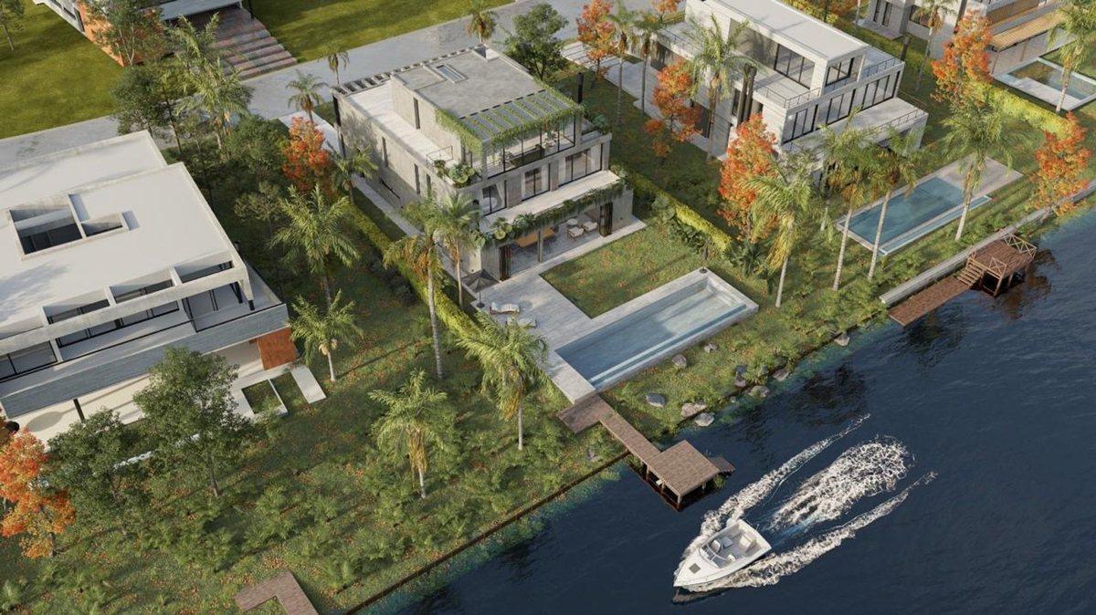VENTA CASA AL LAGO CENTRAL EN EL GOLF DE NORDELTA