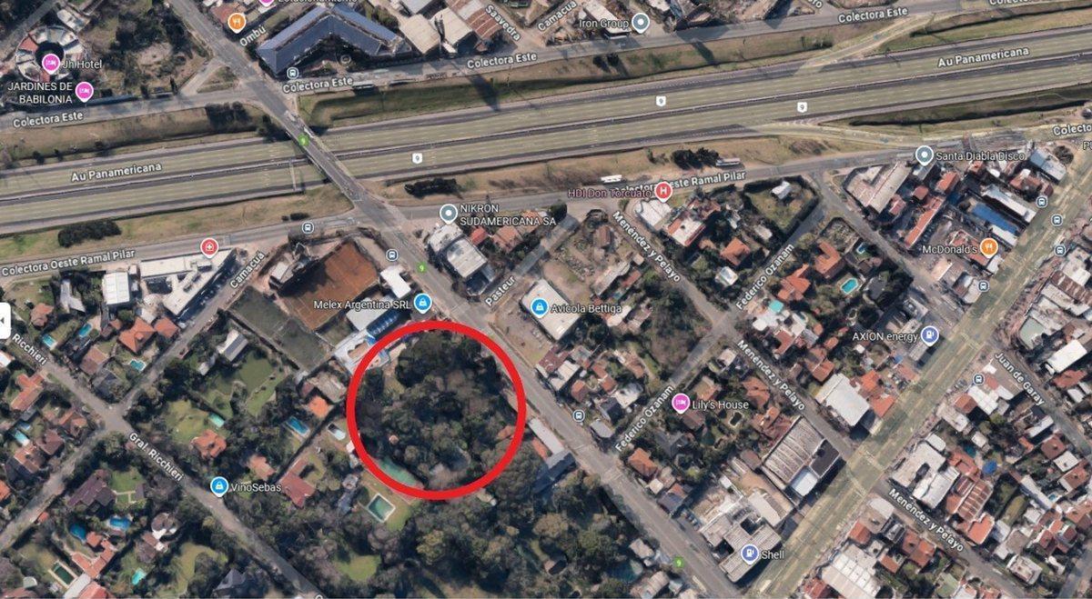 Alquila lote4157mt Don Torcuato 50mts Panamericana
