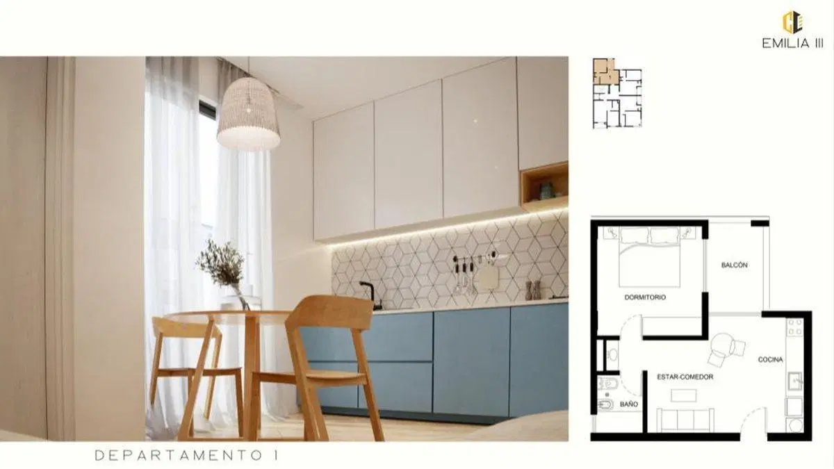 VENTA 2 ambientes A ESTRENAR Hurlingham Terraza 4