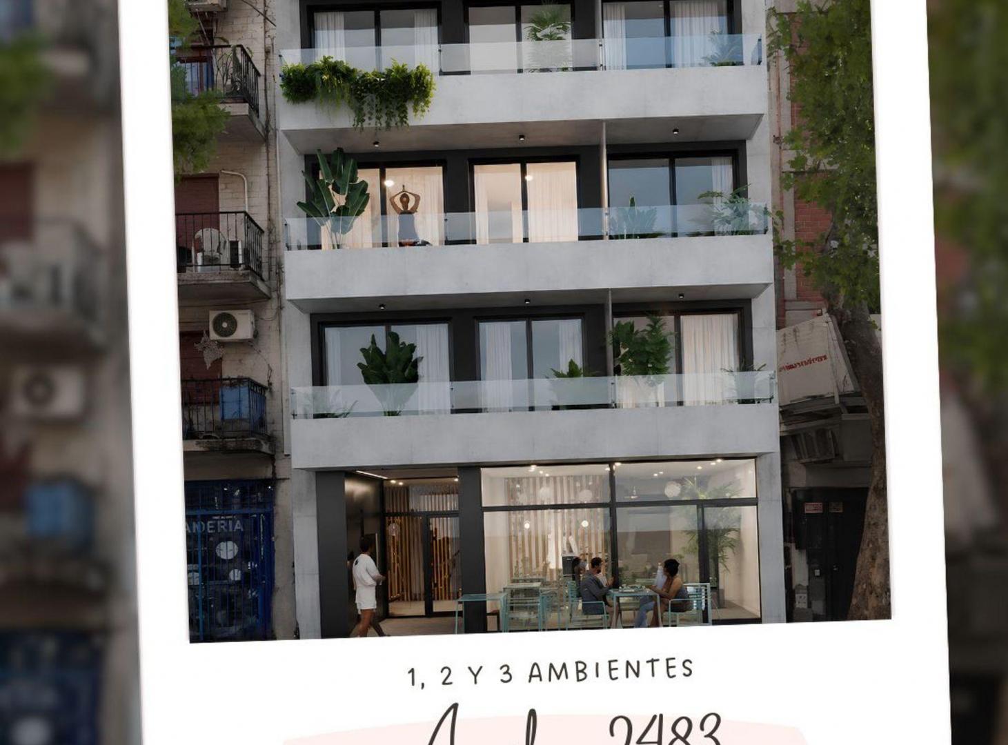 VENTA 2 ambientes POZO Colegiales Balcon Parrilla