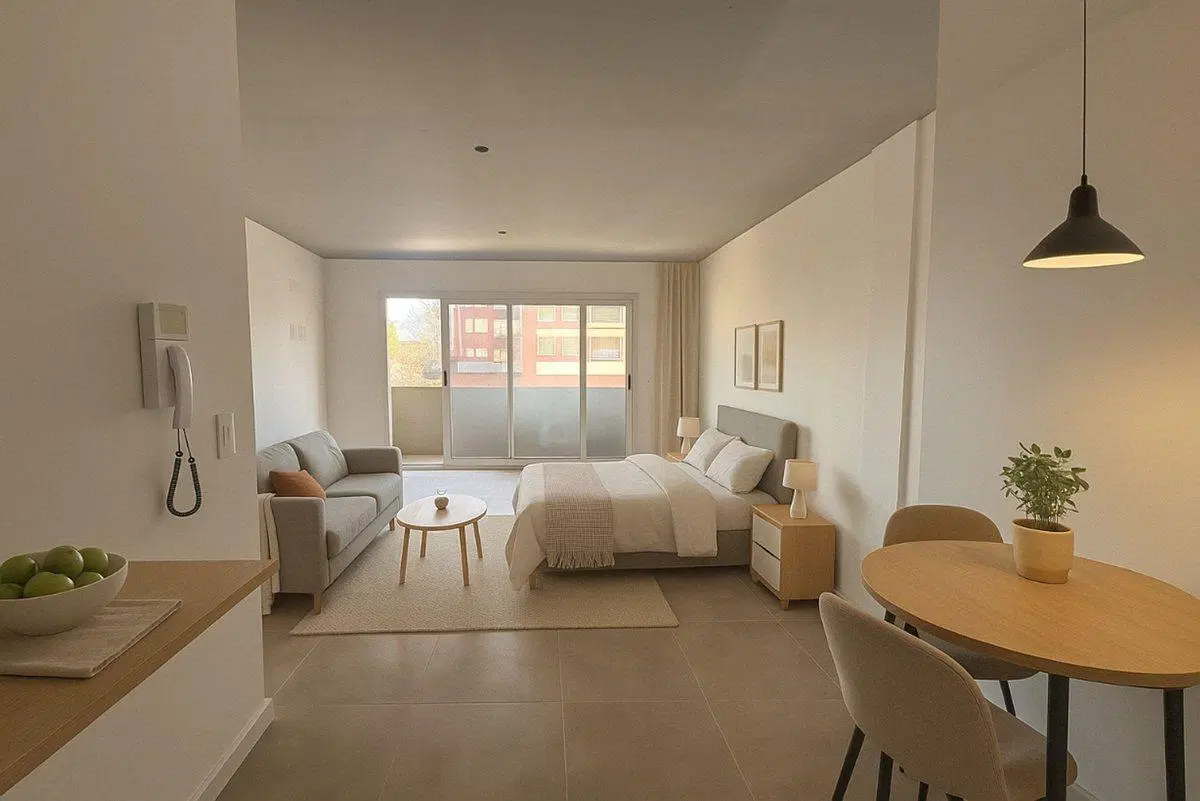 Venta Dpto monoambiente Tigre centro con Cochera 3