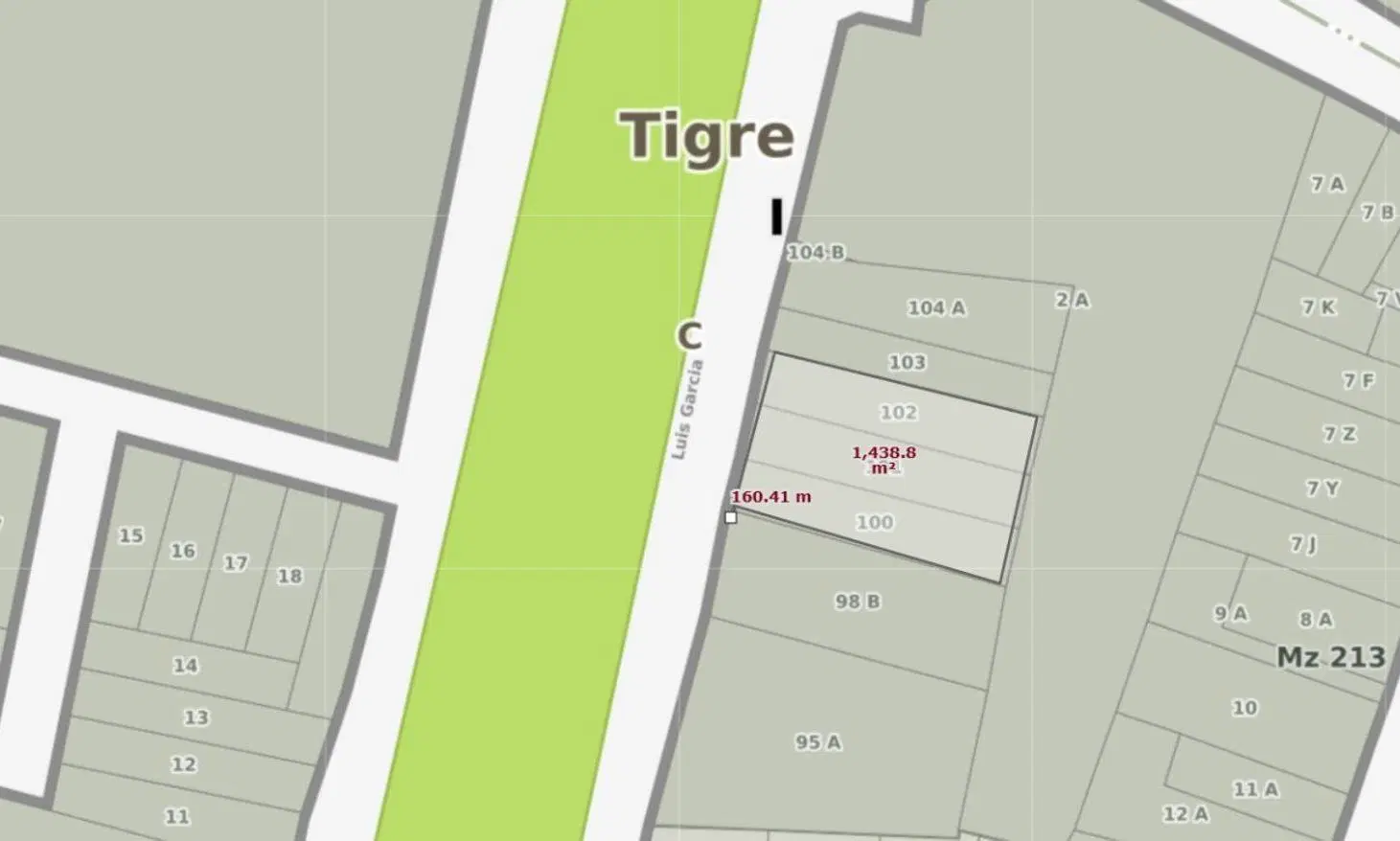 EXCELENTE LOTE  EN LA MEJOR UBICACIÓN DE TIGRE 3