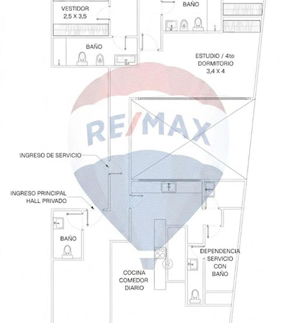 Foto de Vende Piso 4 / 5 Dormitorios Caballito Sur 2 Coch., imagen 5