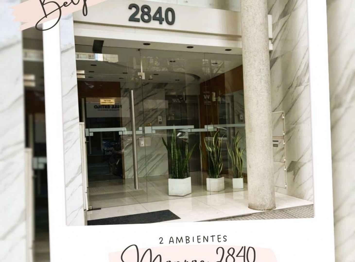 Foto de ALQUILER 2 ambientes BELGRANO 2 Balcones Parrilla, imagen 3