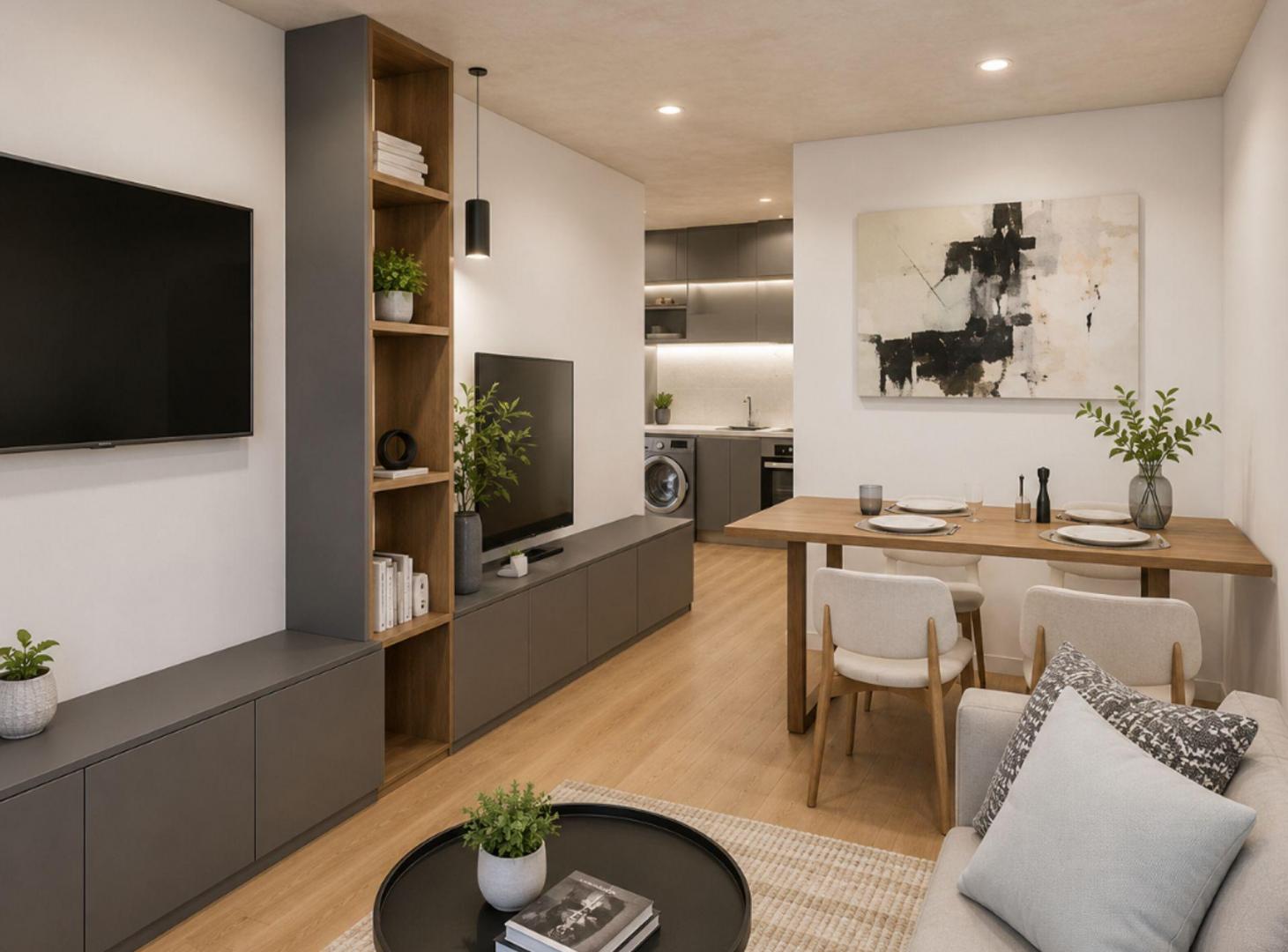 Foto de Venta departamento Monoamb en pozo Villa Urquiza, imagen 2