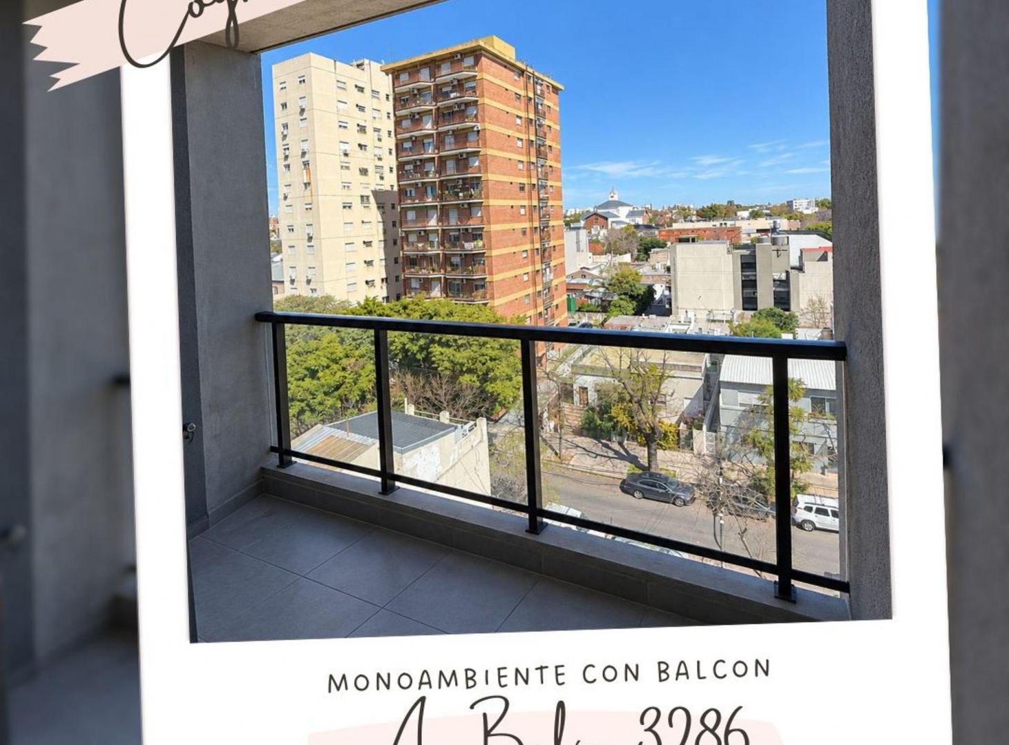 Foto de ALQUILER Monoambiente A ESTRENAR Balcon Coghlan, imagen 1