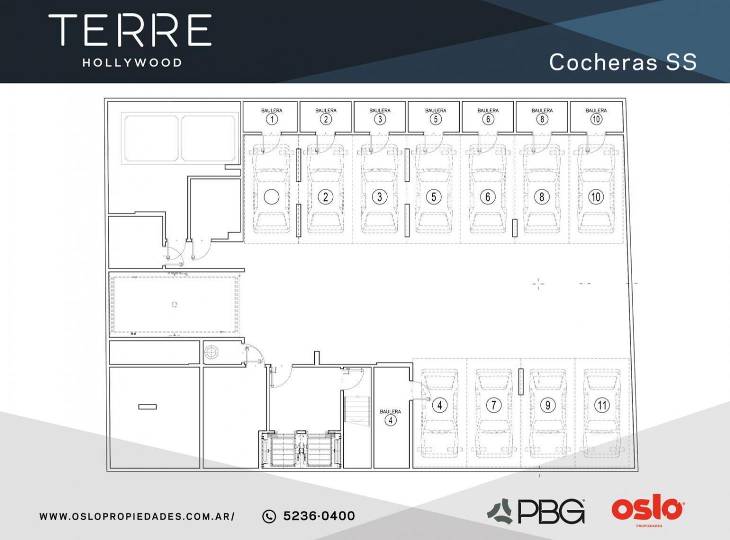 Cochera en venta en Palermo Hollywood