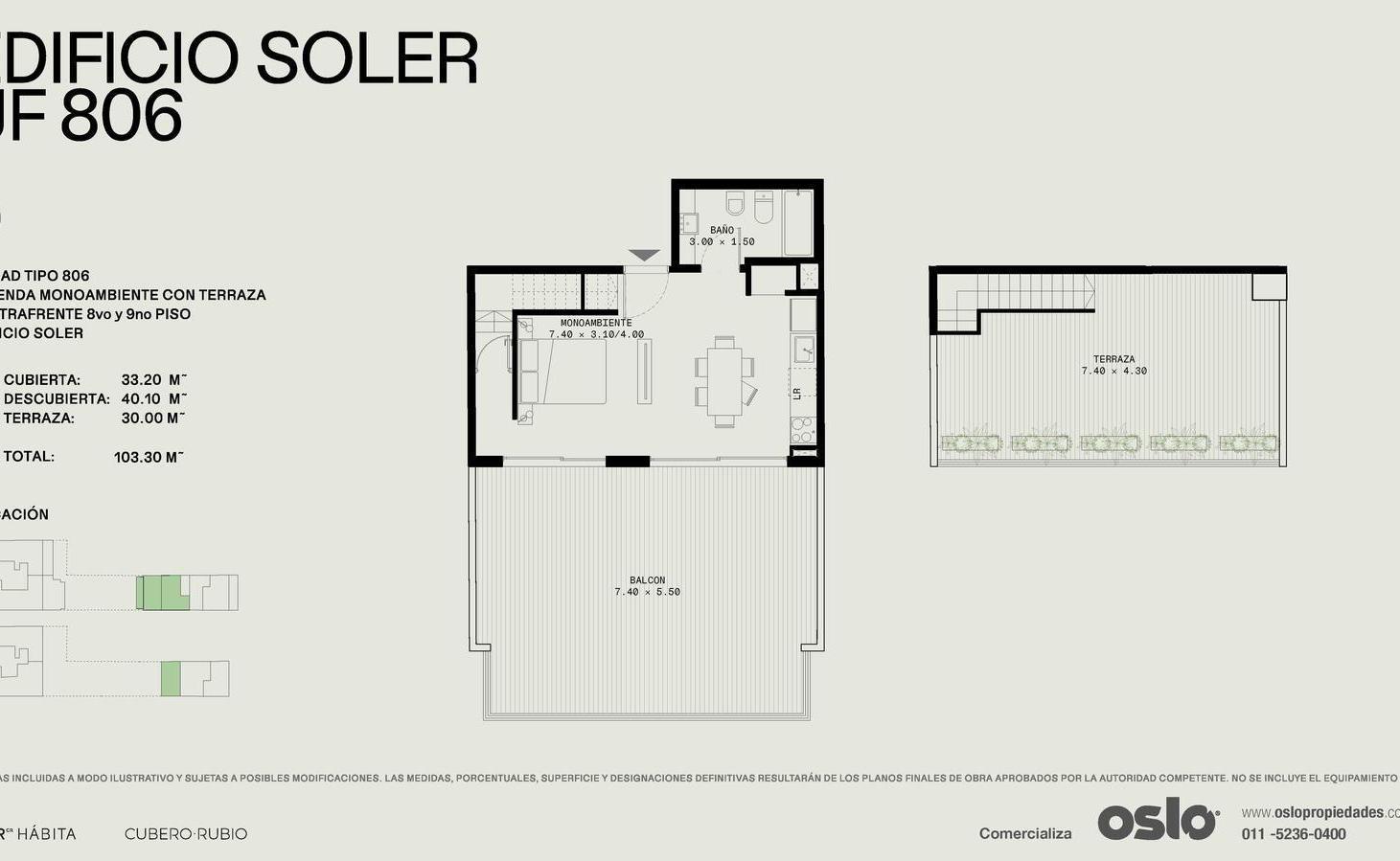 Departamento en venta de 1 ambiente en Palermo Hollywood de 175m2