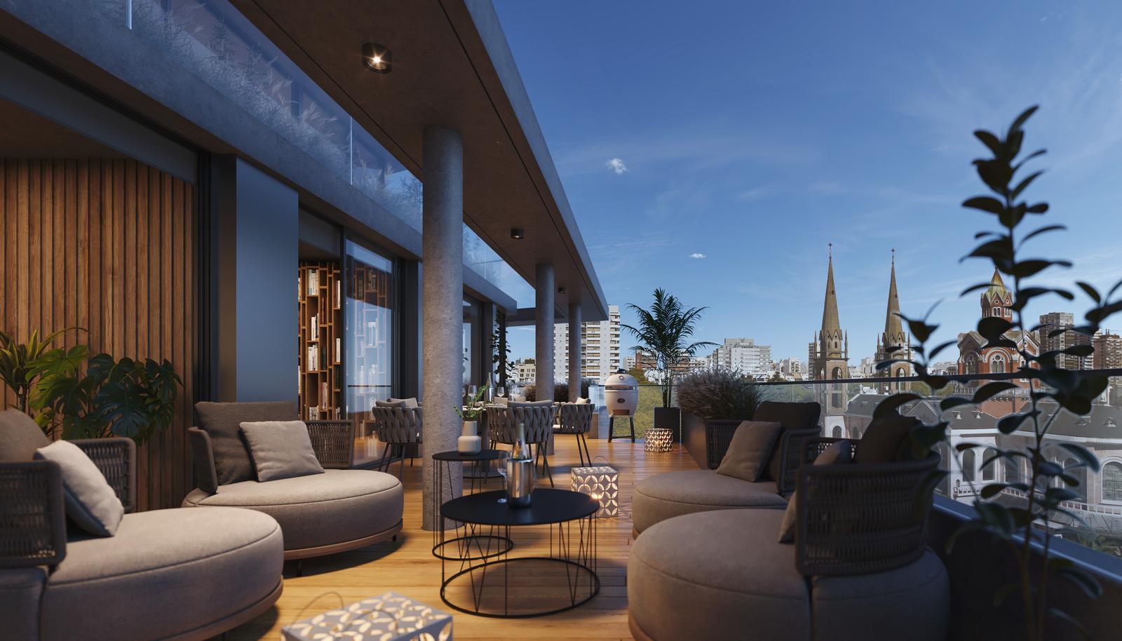 Departamento en venta de 3 ambientes en La Imprenta de 110m2