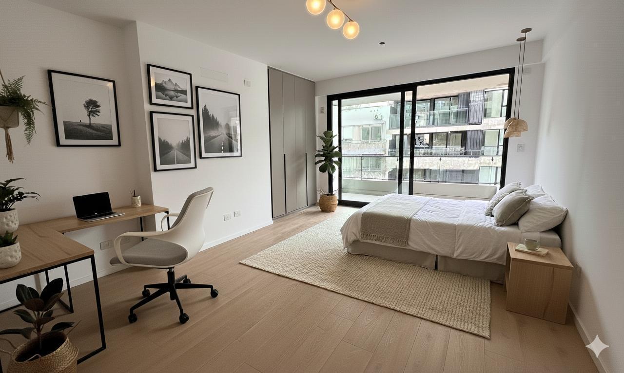Departamento en venta de 1 Ambiente 42m2 en Palermo Hollywood, AER HABITA