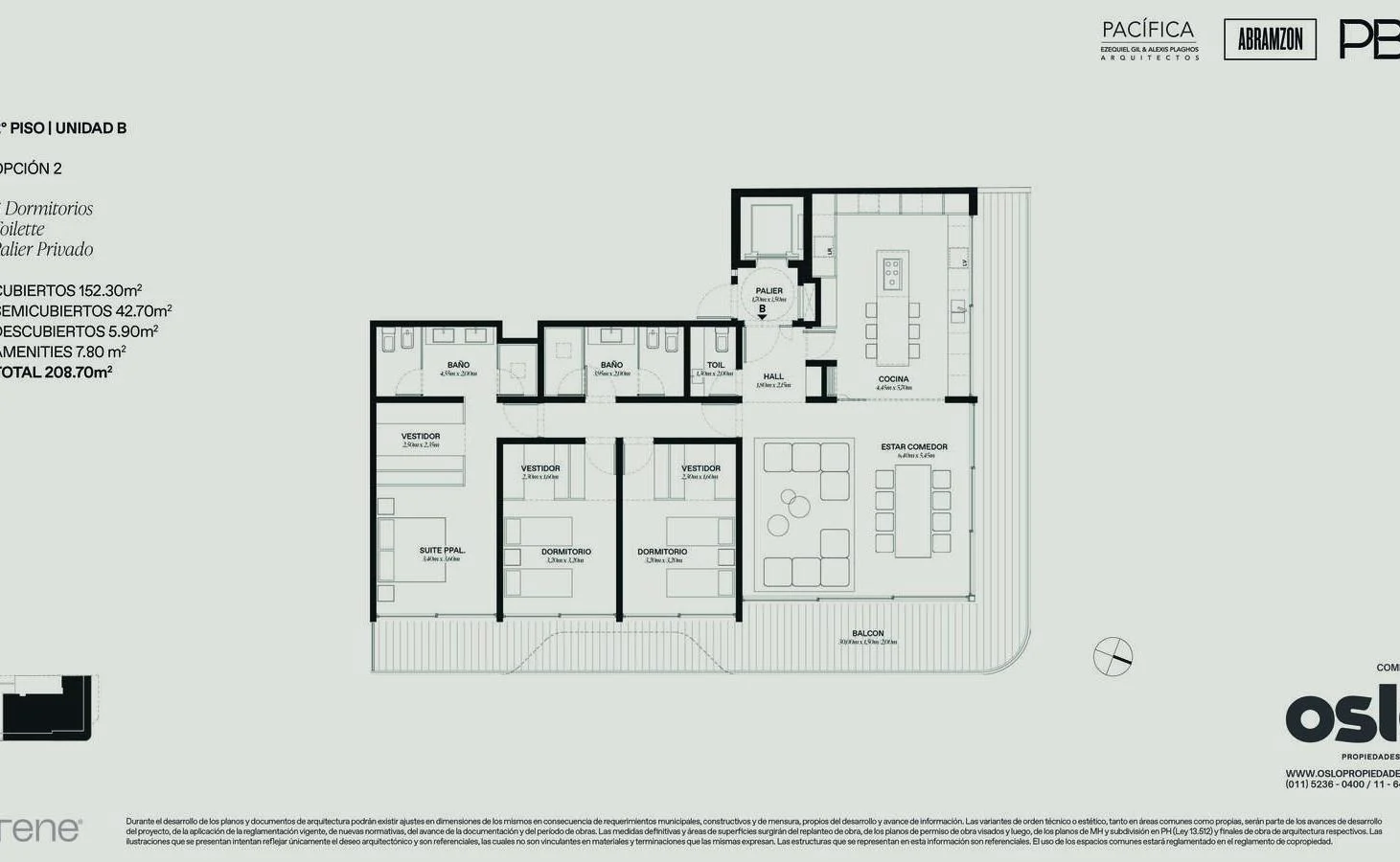 Departamento tipo CASA 4 ambientes Duplex
