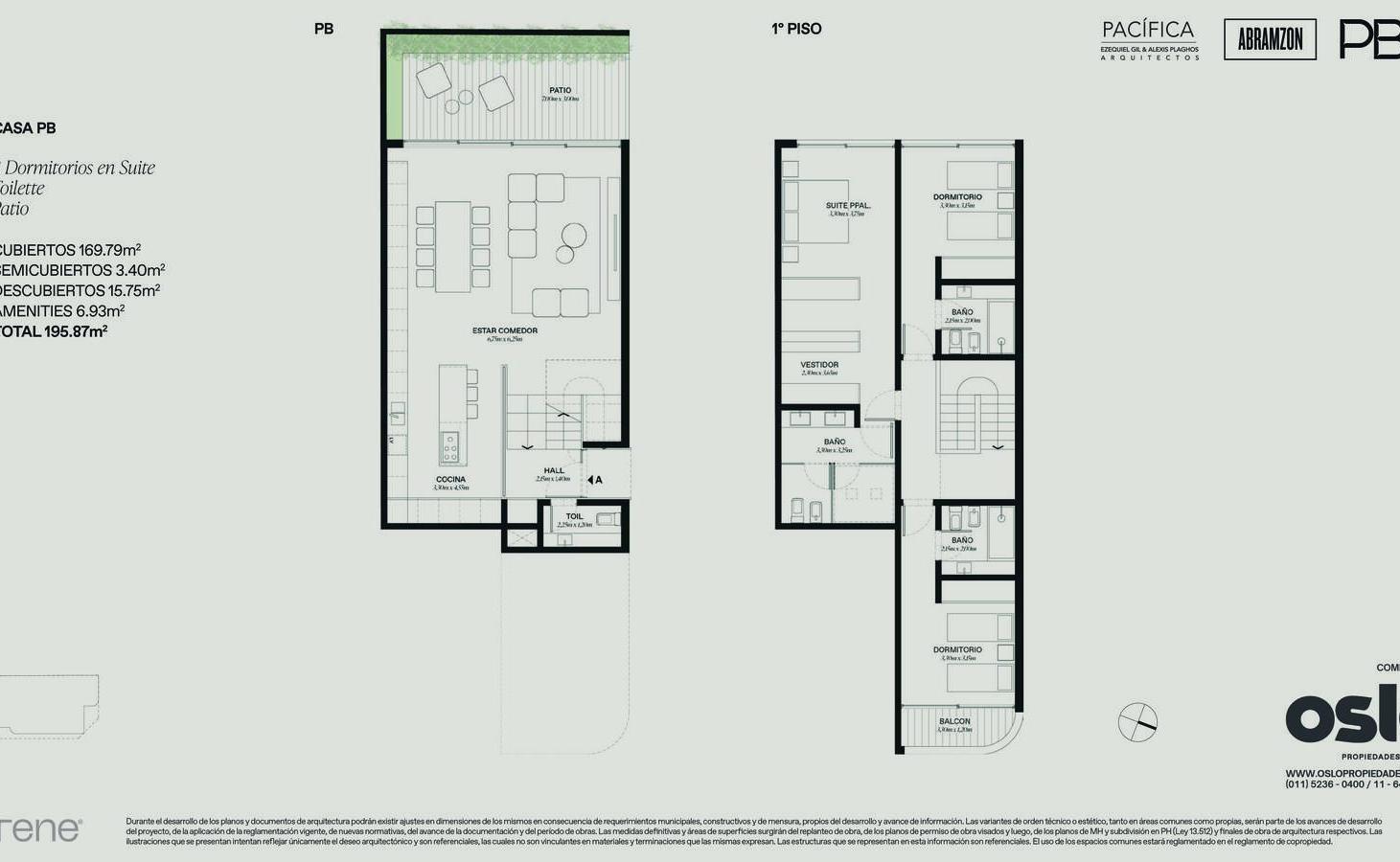 Departamento tipo CASA 4 ambientes Duplex