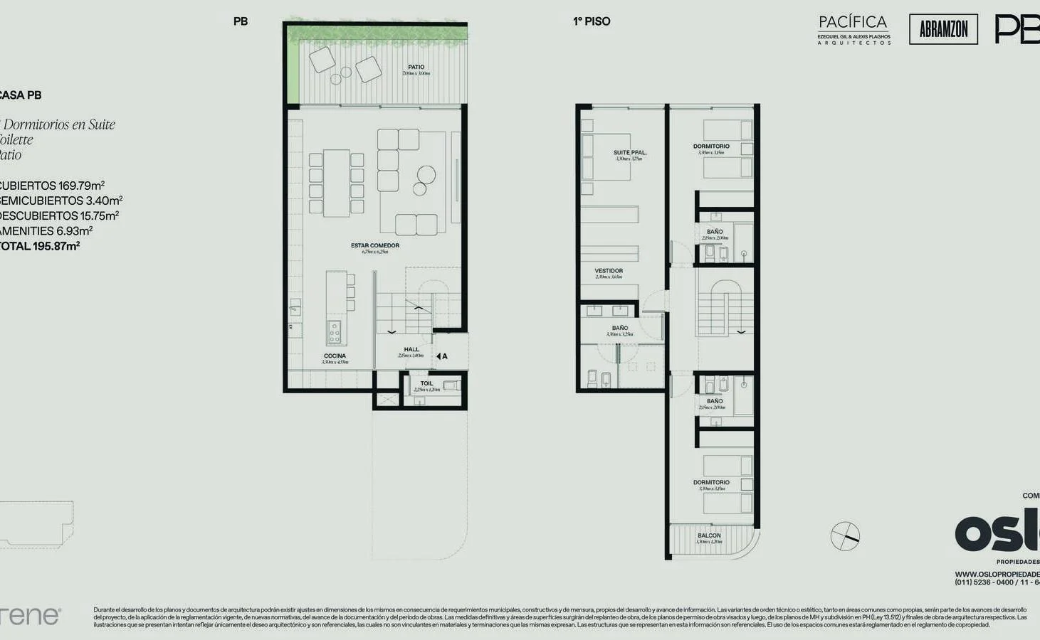 Departamento tipo CASA 4 ambientes Duplex