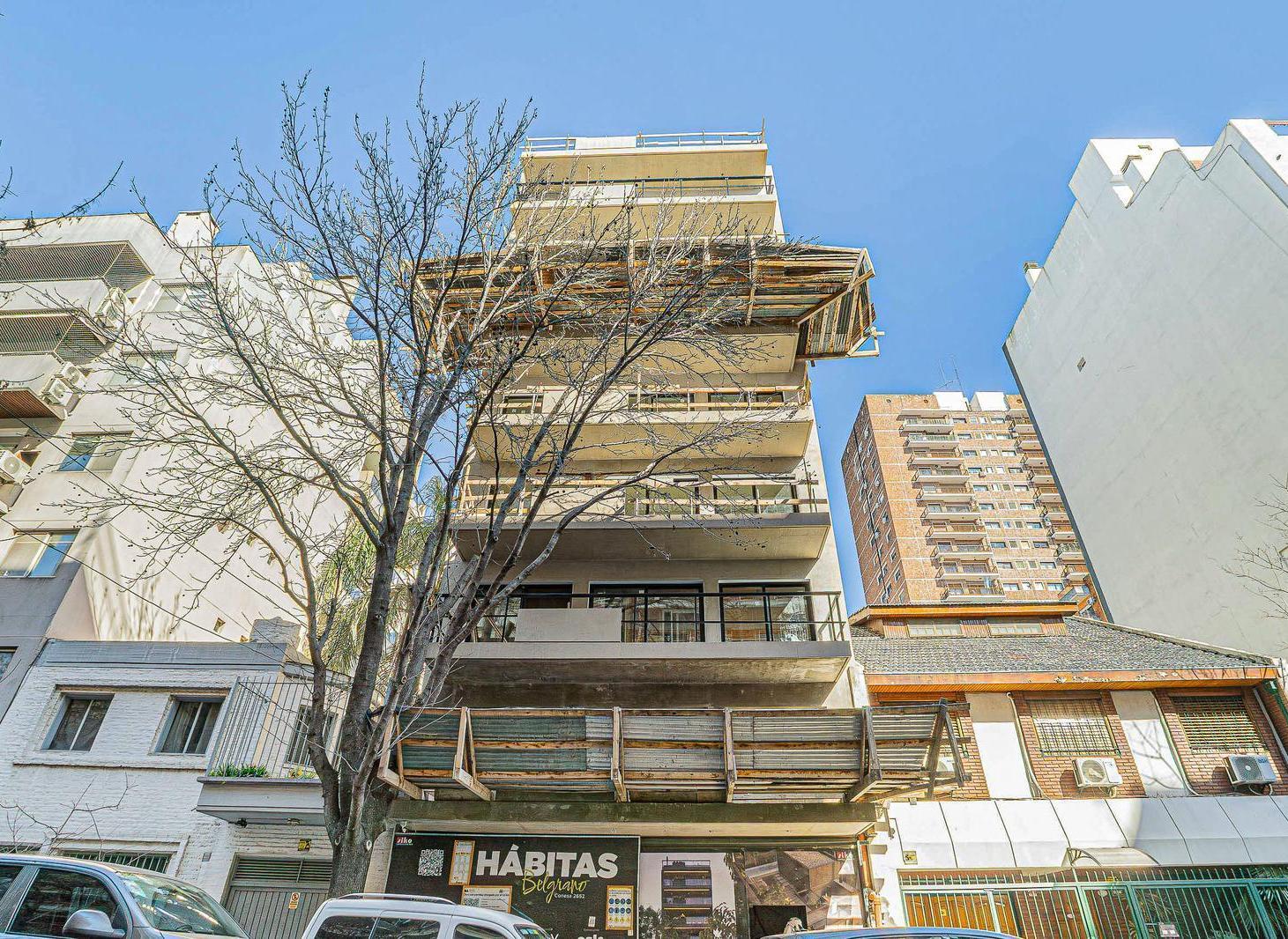 Departamento en venta en Belgrano de 1 ambiente divisible / 2 ambientes 46m2