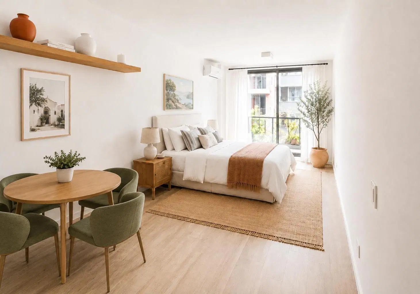 Departamento 1 ambiente en Belgrano 4