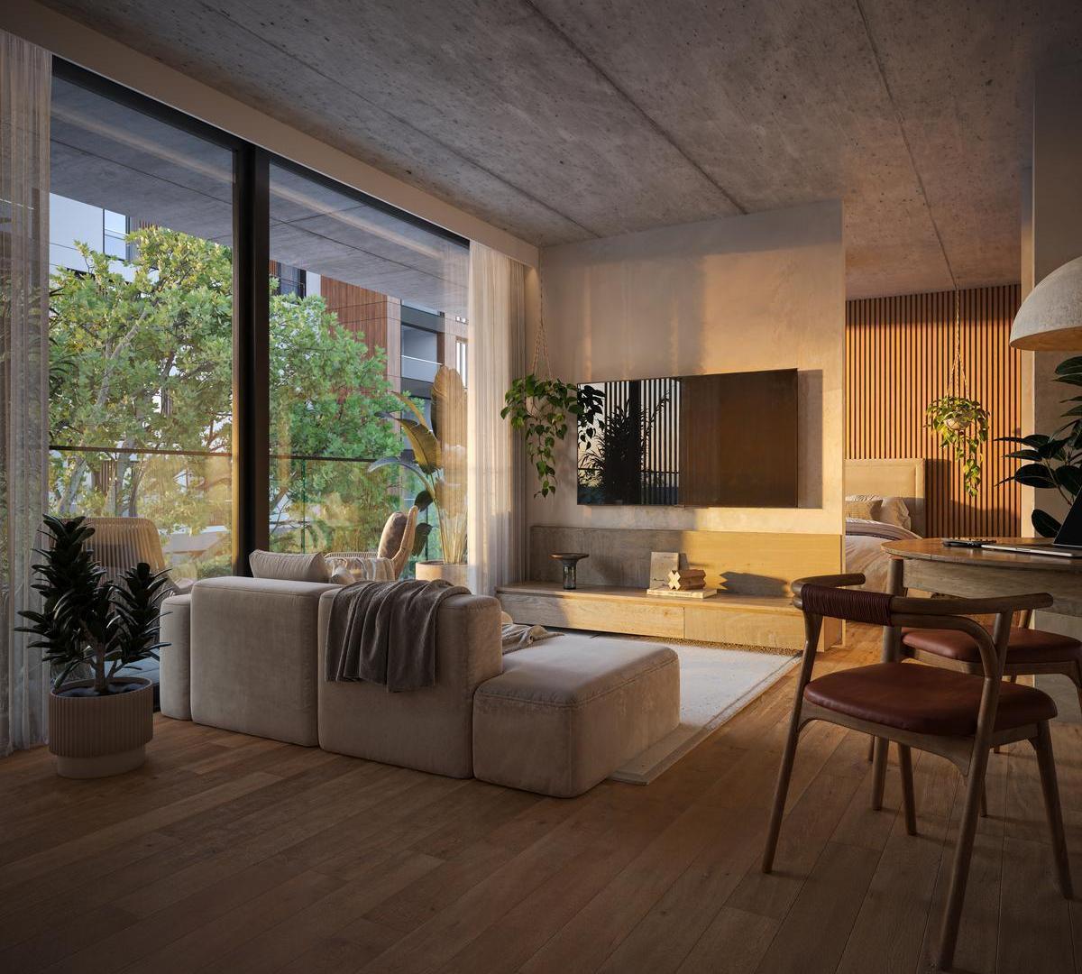 Foto de Departamento 3 ambientes con terraza propia en Colegiales, imagen 3