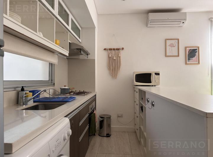 Alquiler anual depto 2 amb sin muebles con jardín en Castaños, Nordelta 5