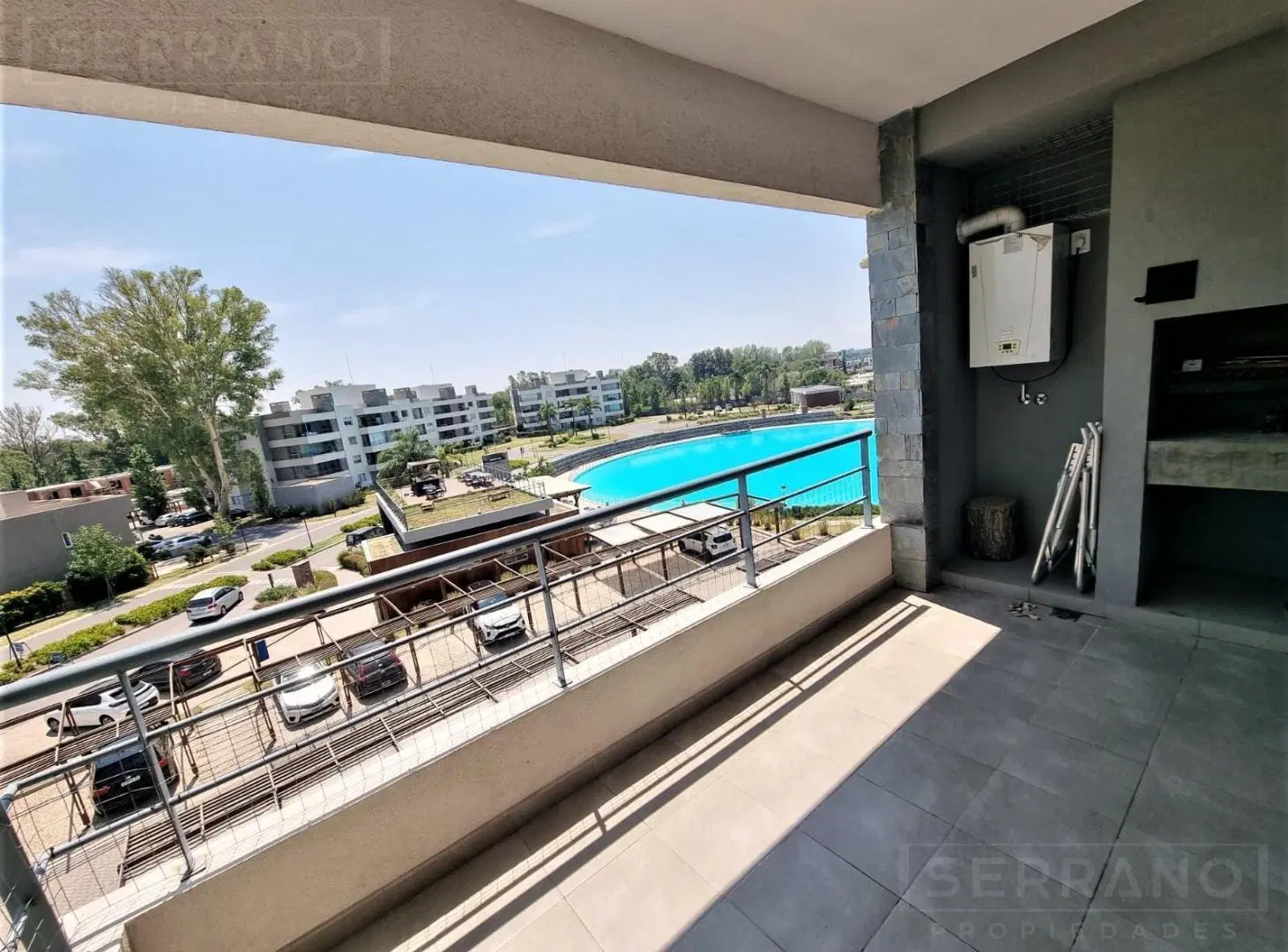 Alquiler Departamento 2 ambientes amoblado. Con vista a la laguna! Lagoon Pilar 3