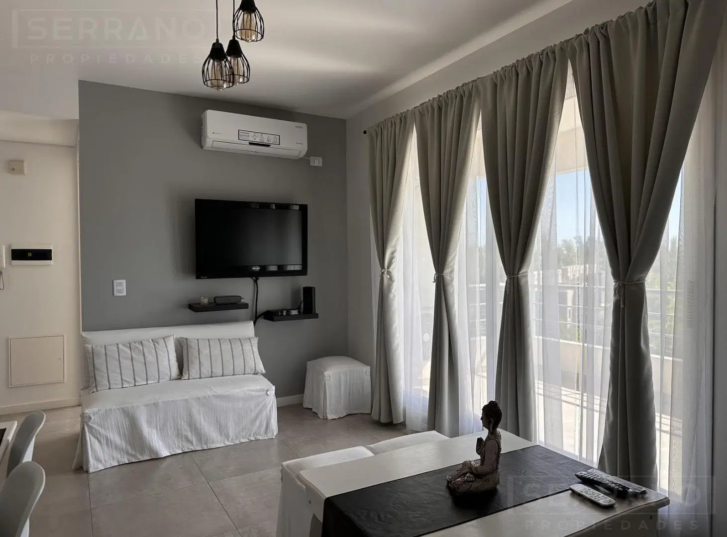 Alquiler Departamento 2 ambientes amoblado. Con vista a la laguna! Lagoon Pilar 4