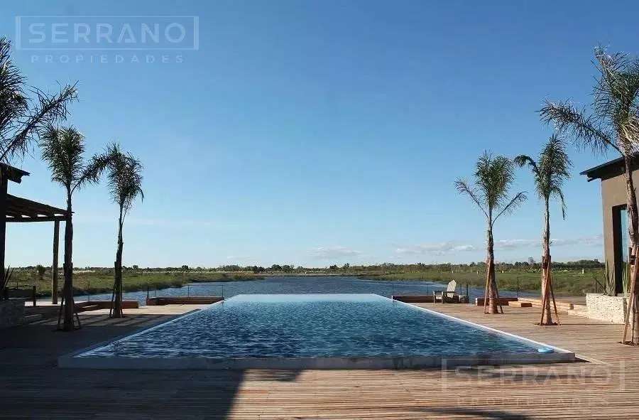 Venta del mejor Lote de 1007 mtrs,2 al  lago en  El Naudir  Escobar Barrio Nautico . 4