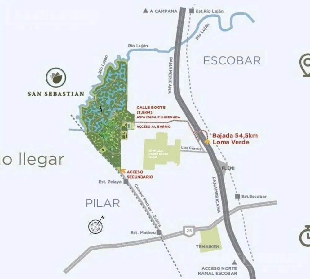 Terreno Lote en Venta en San Sebastian, Escobar, G.B.A. Zona Norte 1