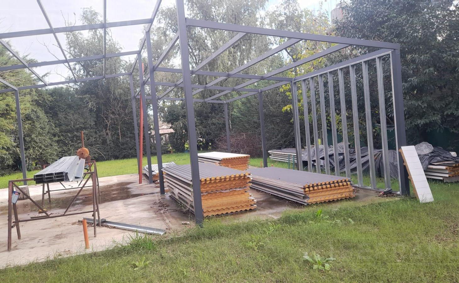 Foto de Venta Casa a terminar, estructura de metal, Parque Sakura, calle Storni, imagen 3