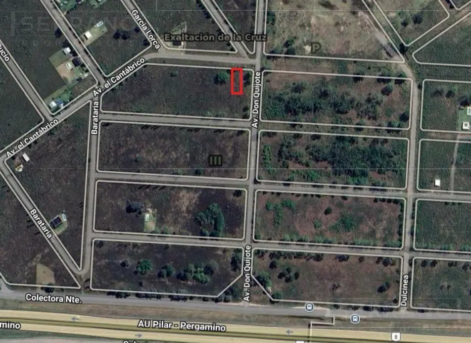 Venta. Lote 800 m2. Molino Blanco. Exaltación de la Cruz 2