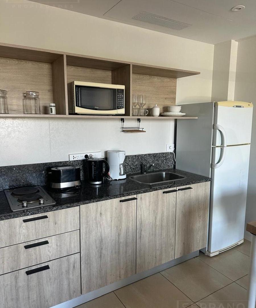 Foto de Alquiler departamento monoambiente amoblado con cochera La Bahia, imagen 1