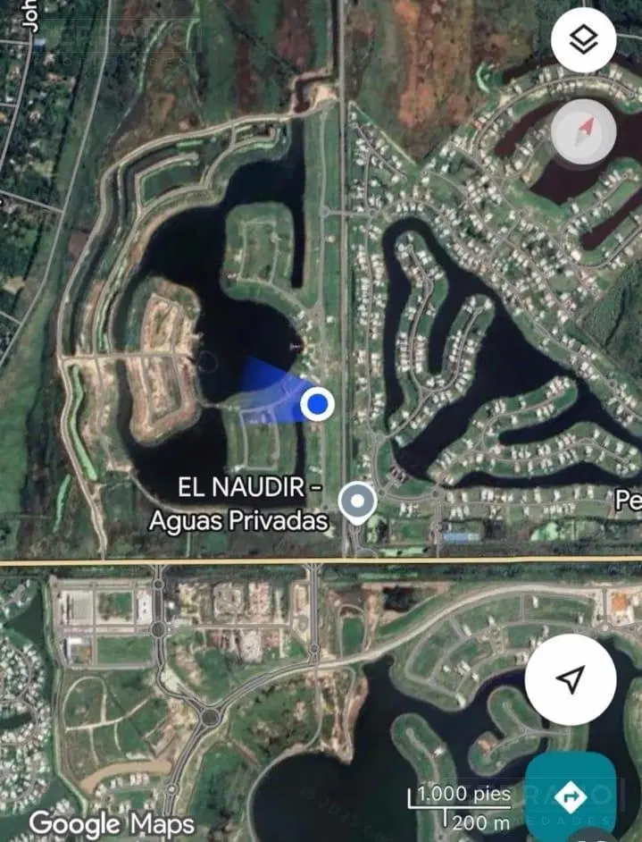 Lote en venta en el Naudir a laguna Delta 3 5