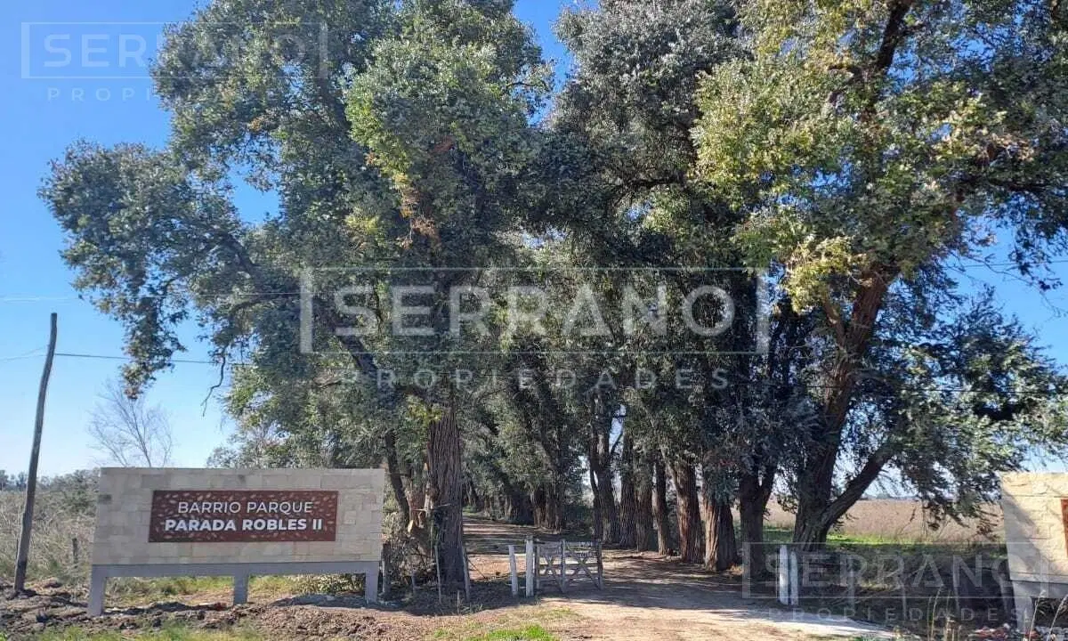 Venta. Lotes Financiados.  Barrio Parque Parada Robles II 2