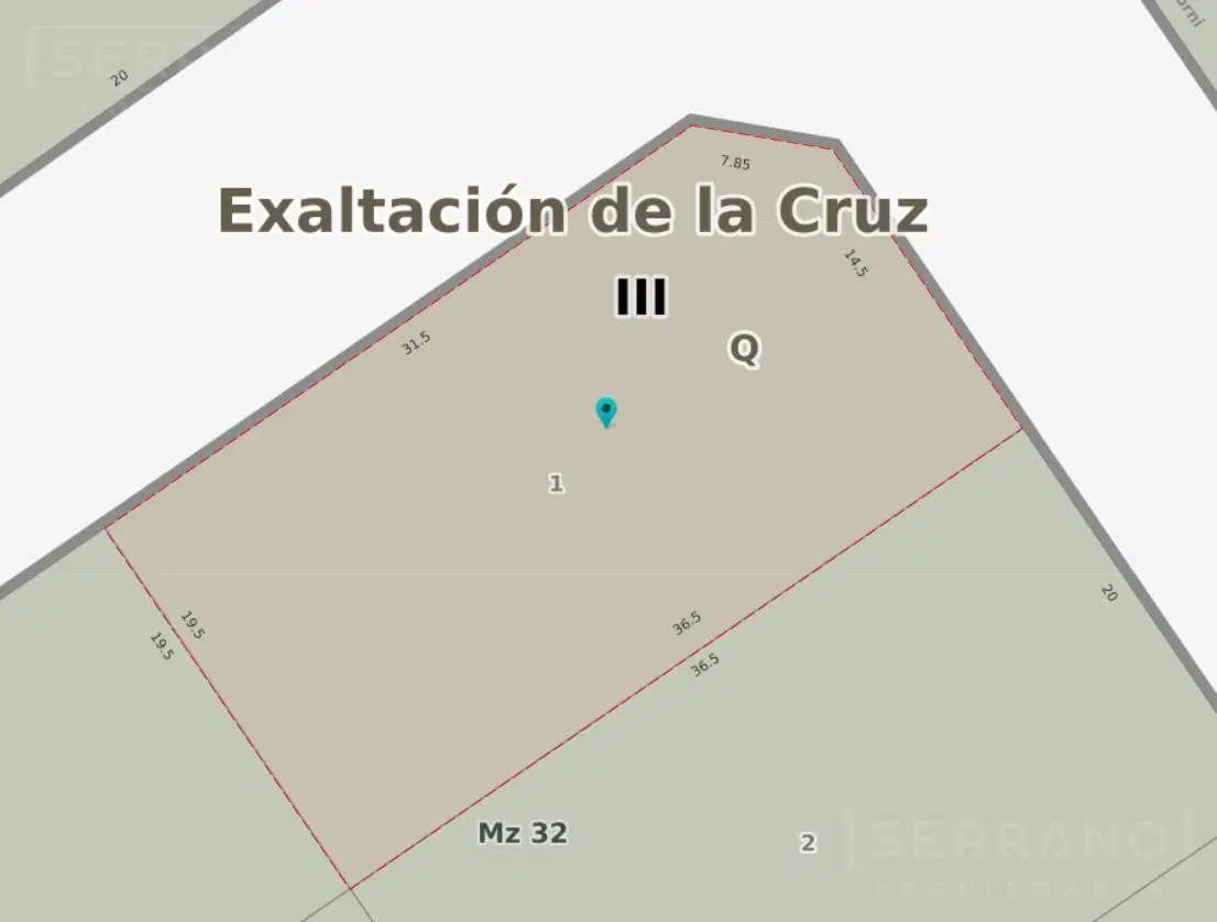 Venta. Lote 706 M2. Con Mejoras. Barrio Parque Sakura, Exaltacion de la Cruz 8