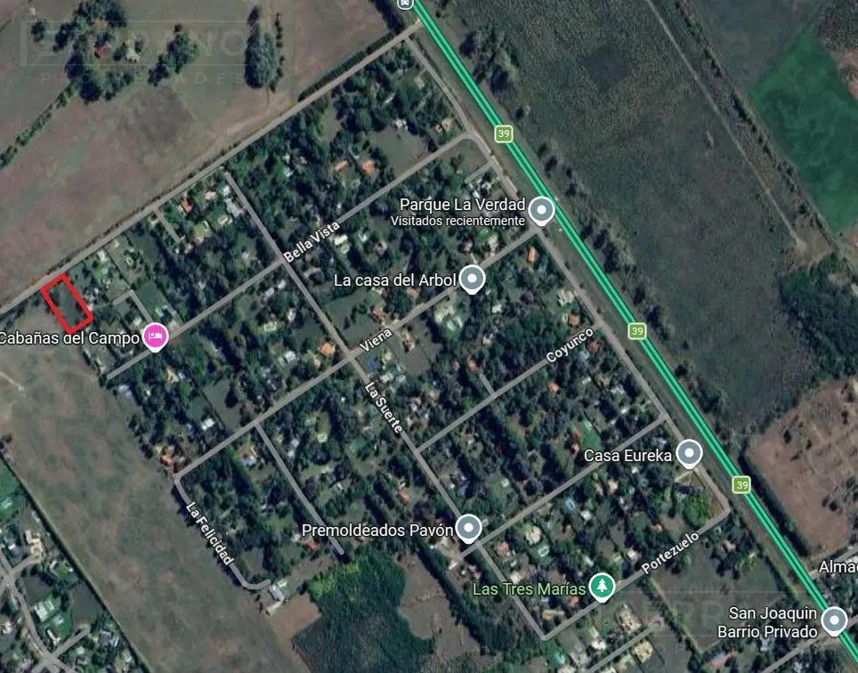 Venta. Terreno 3000 M2. Barrio Parque La Verdad. Exaltación de la Cruz 3