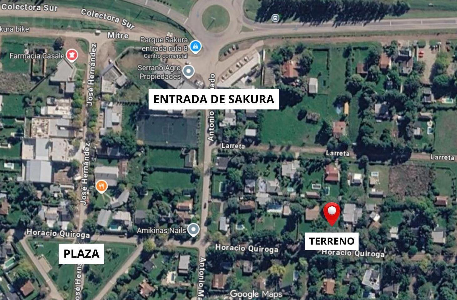 Foto de Terreno en venta 760m2 con mejoras, Barrio abierto Parque Sakura, imagen 2