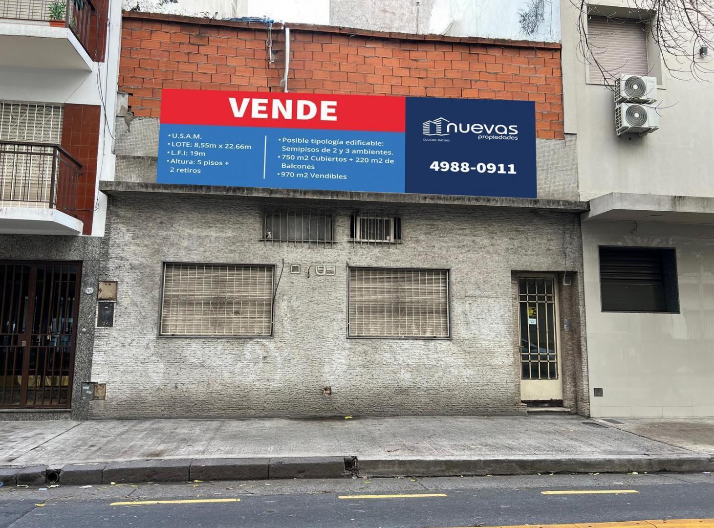 Lote en Balvanera